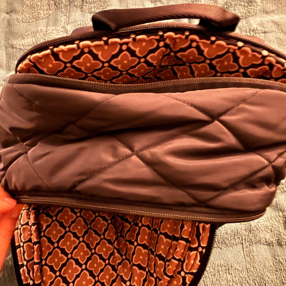 Quilted Black Backpack - Picture 3 of 4